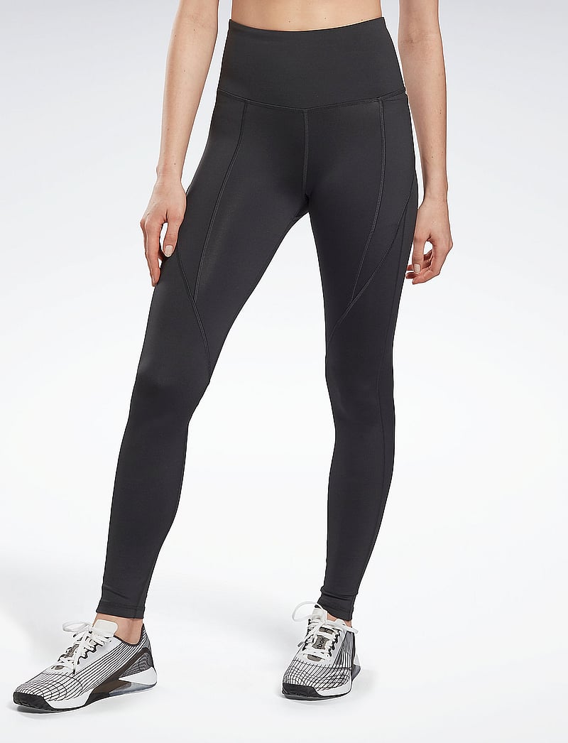 Reebok Performance - PP HIGH RISE TIGHT - fuld længde - nghblk - 0