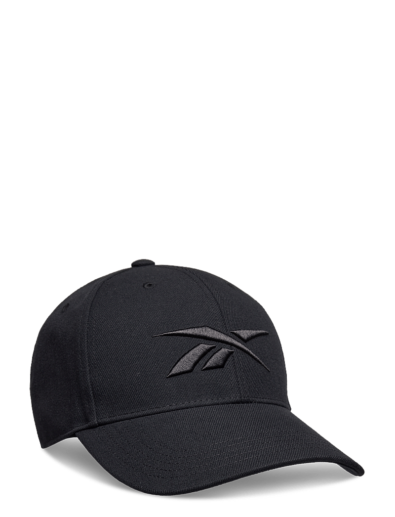 Reebok Performance - VECTOR BASEBALL CAP - kepsar - blk w blk vector - 0