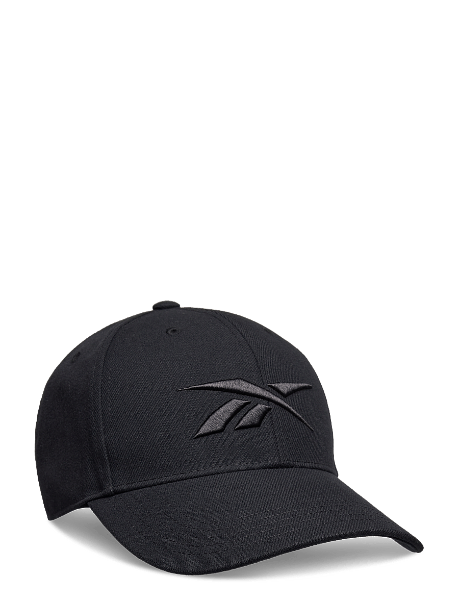 Reebok Performance - VECTOR BASEBALL CAP - czapki - blk w blk vector - 0