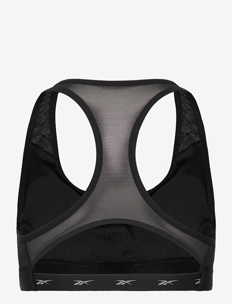 Reebok Performance - S LUX VECTOR RACER BRA - mittlerer halt - black - 2