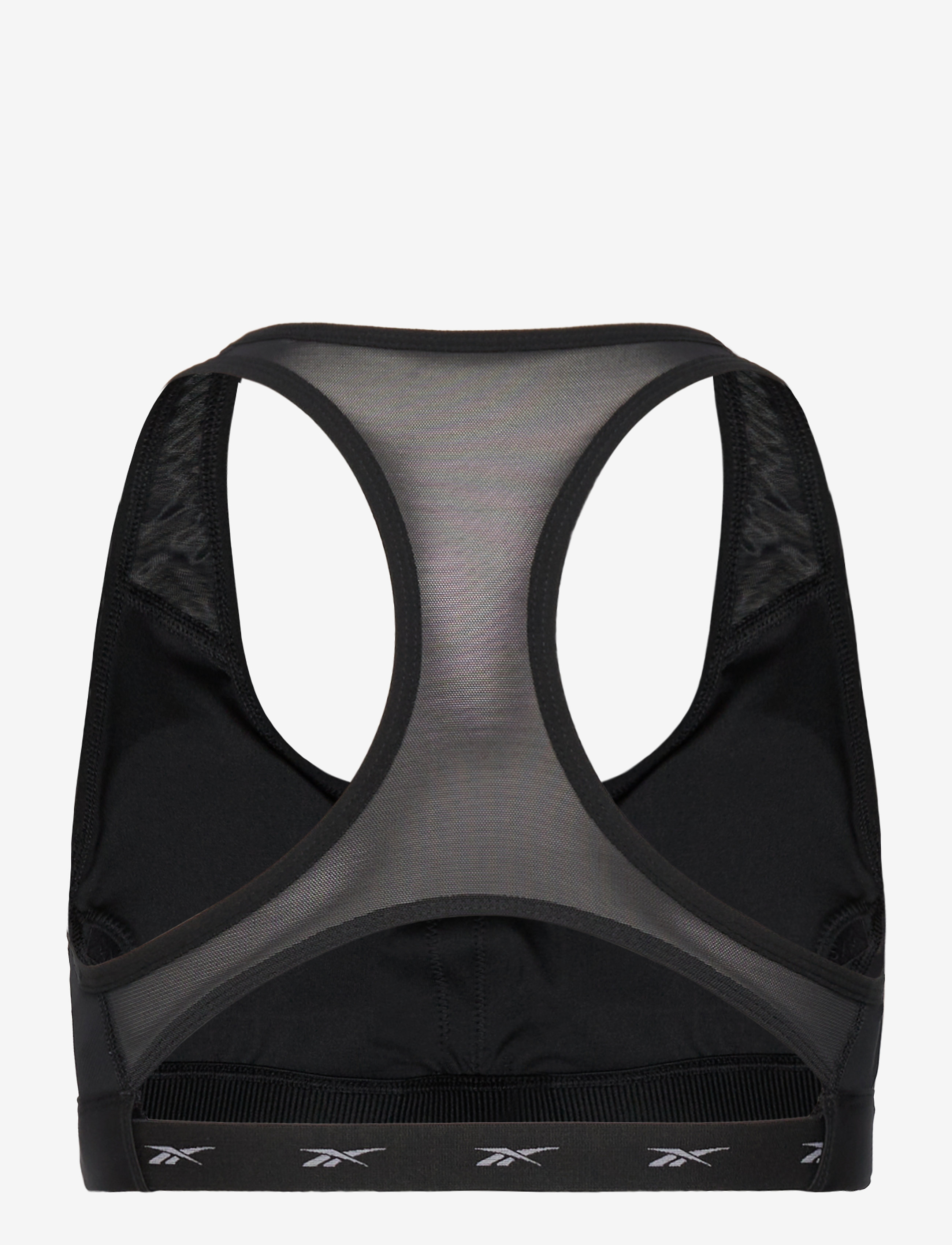 Reebok Performance - S LUX VECTOR RACER BRA - sport-bhs: mittlerer halt - black - 2