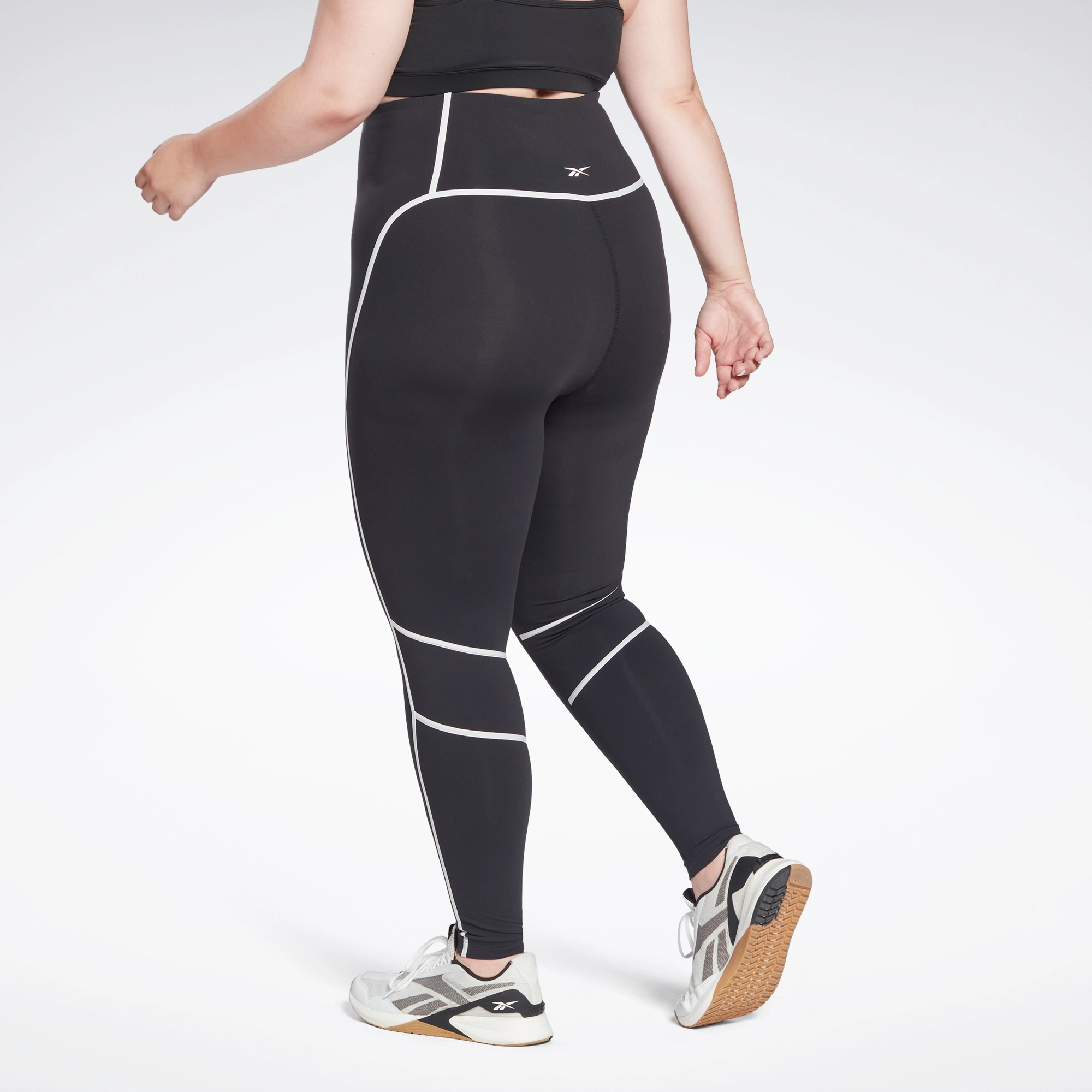 Reebok Performance - TS LUX HR TIGHT- CB IN - fuld længde - black - 3