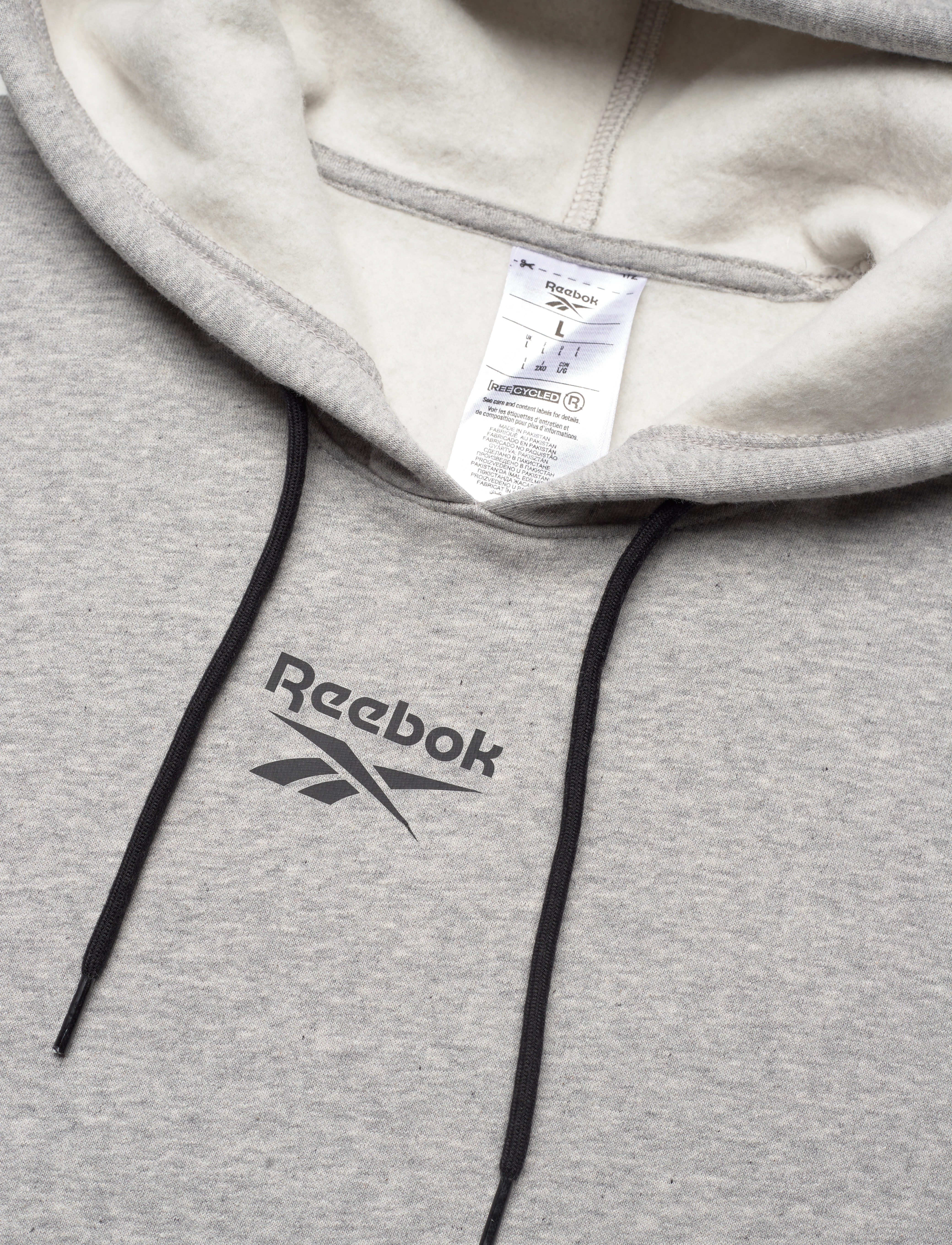 Reebok Performance - RI Tape OTH Hoodie - mgreyh - 4