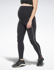 Reebok Performance - Reebok Lux 2.0 Maternity Leggings - bėgimo ir sportinės tamprės - black - 3