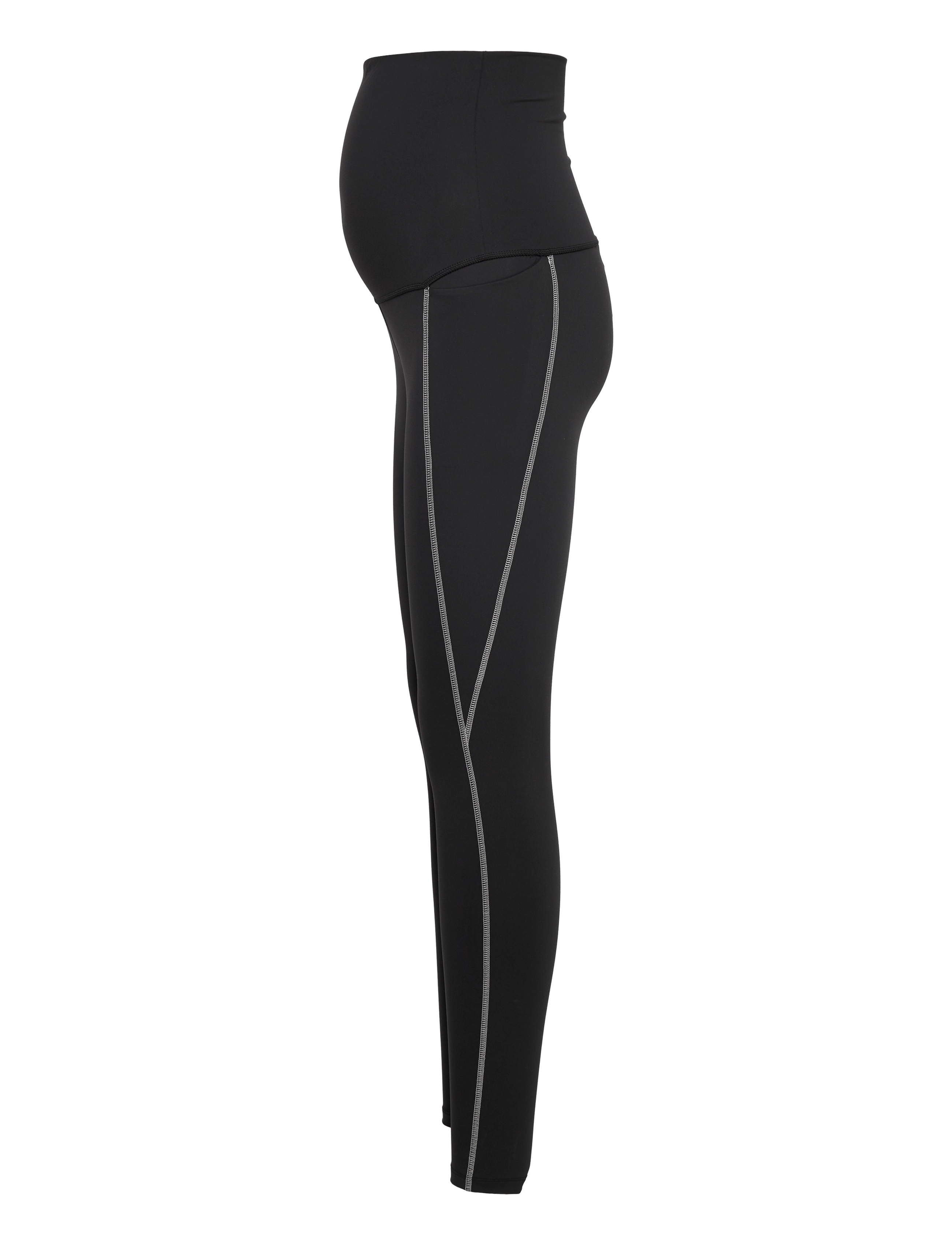 Reebok Performance - Reebok Lux 2.0 Maternity Leggings - fuld længde - black - 3