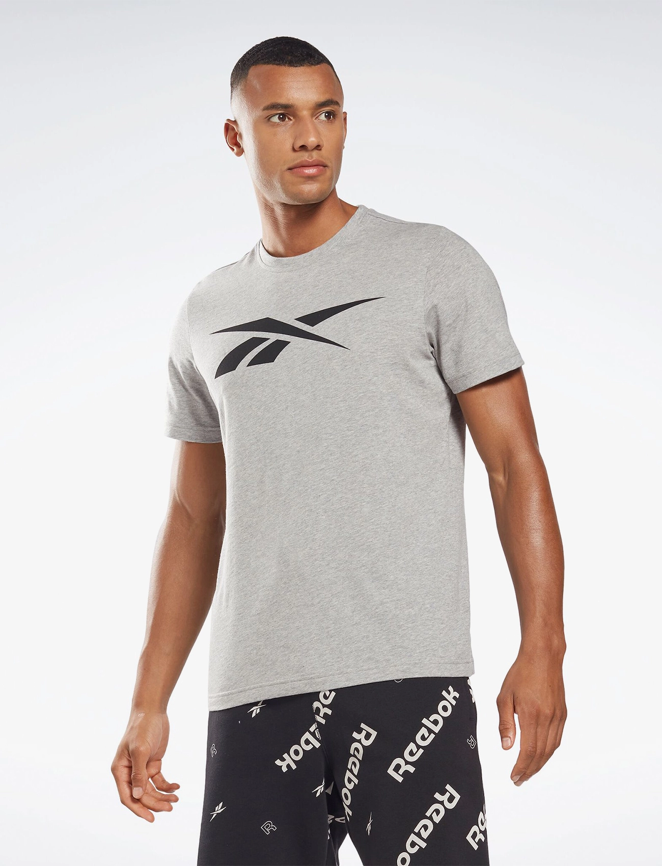 Reebok Performance - GS VECTOR TEE - mgreyh - 2