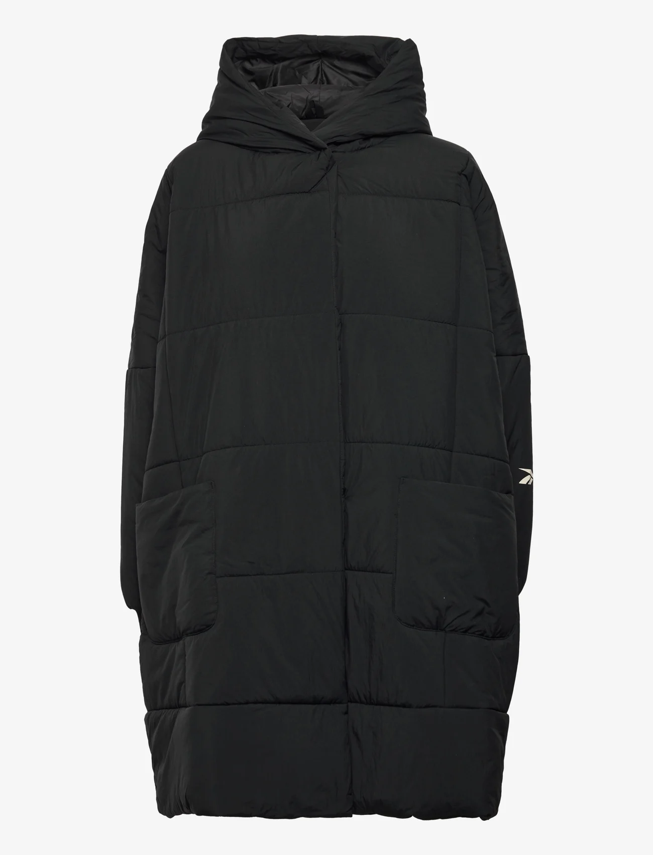 Reebok Performance - Studio Padded Long Jacket - padded coats - black - 0