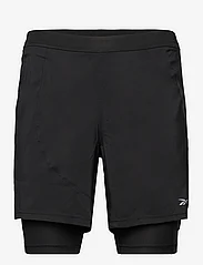Reebok Performance - RUNNING  2-1  SHORT - training shorts - black - 0