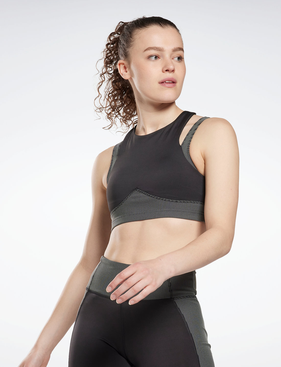 Reebok Performance Studio Layered Bra Top - Sports bras