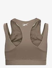 Reebok Performance - Studio Layered Bra Top - sportinės liemenėlės: vidutiniškai prilaikančios - trkgry - 1