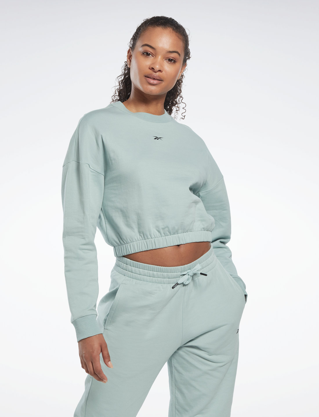 Reebok cropped sweatshirt online