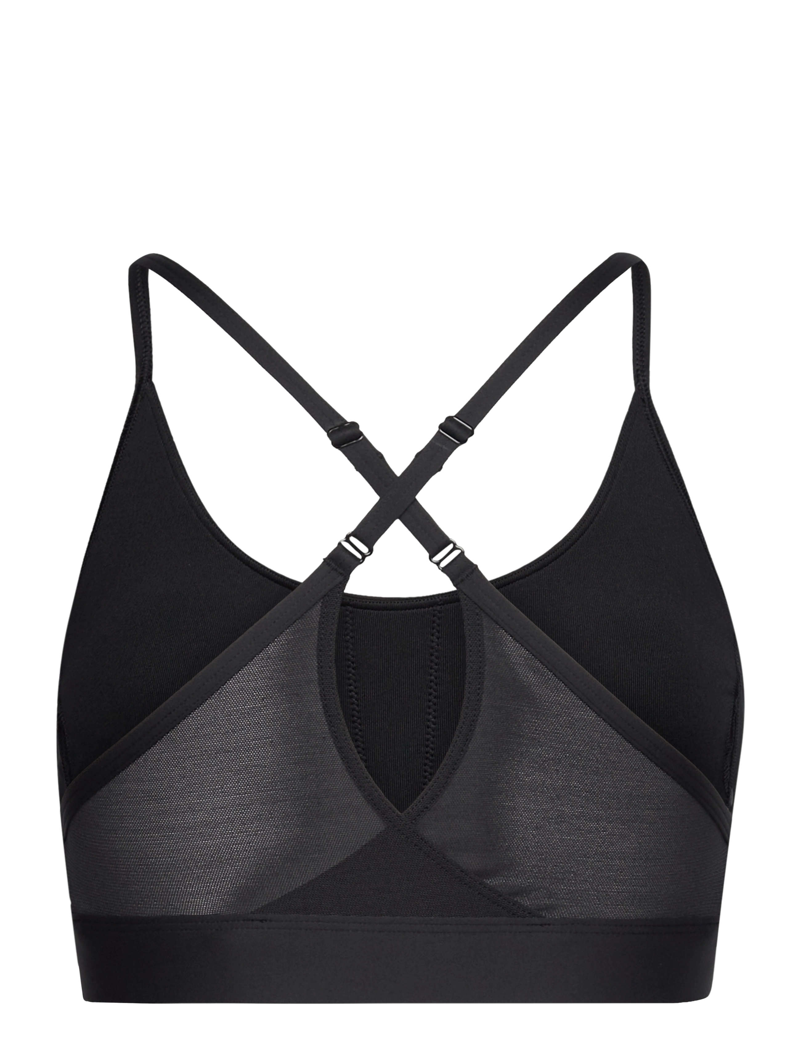 Reebok Performance - LUX STRAPPY SPORTS BRA - medium støtte - black - 2