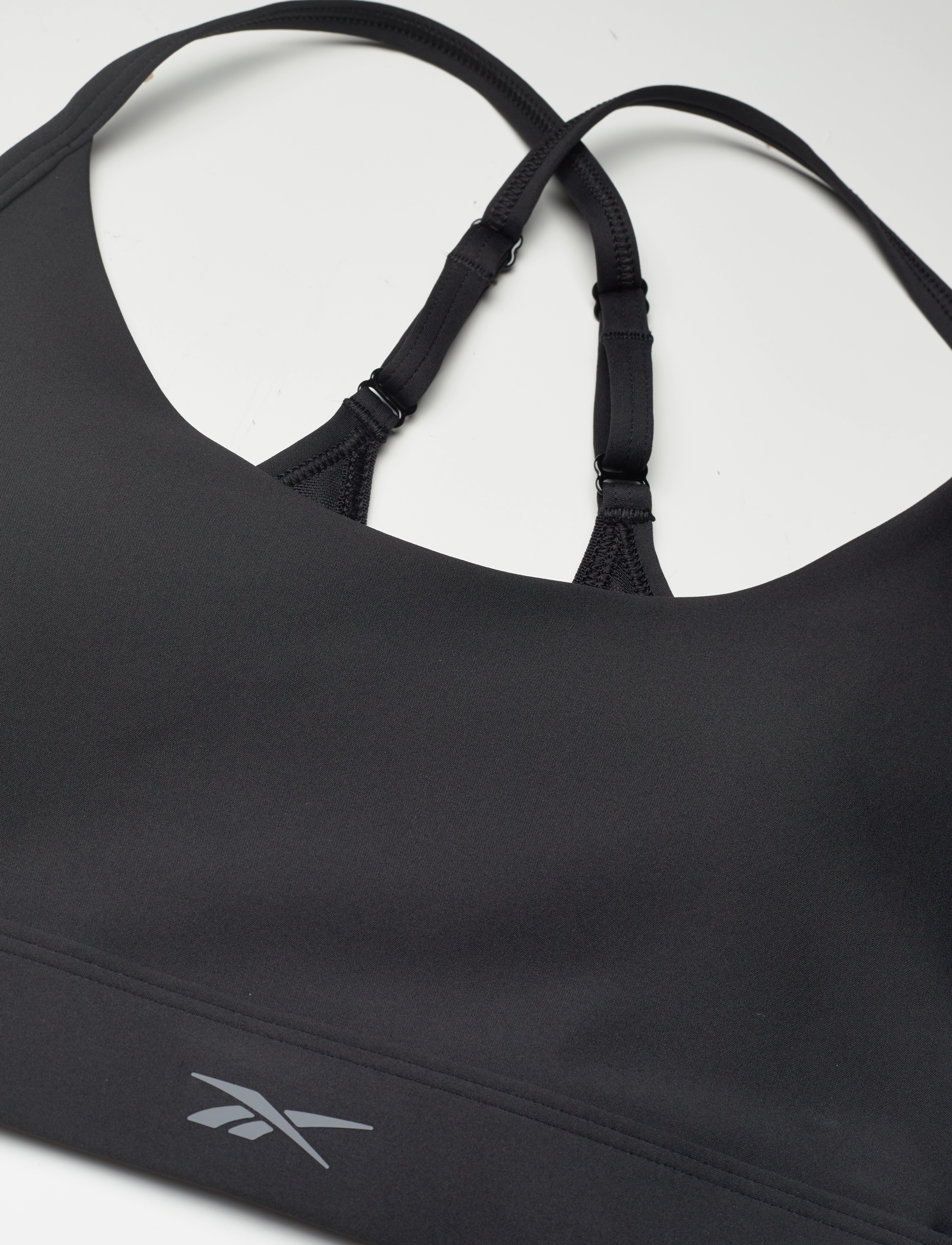 Reebok Performance - LUX STRAPPY SPORTS BRA - medium støtte - black - 5