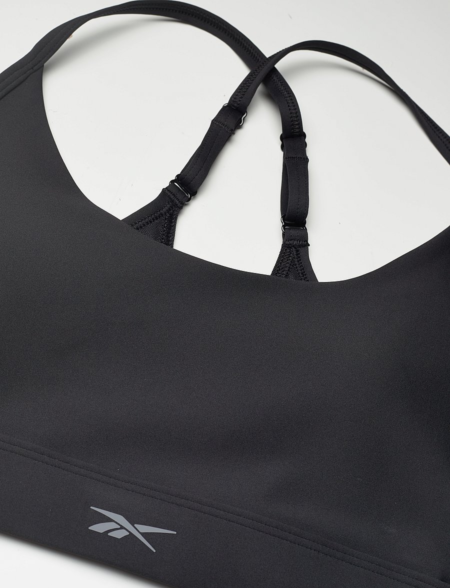 Reebok Performance - LUX STRAPPY SPORTS BRA - medium - black - 5