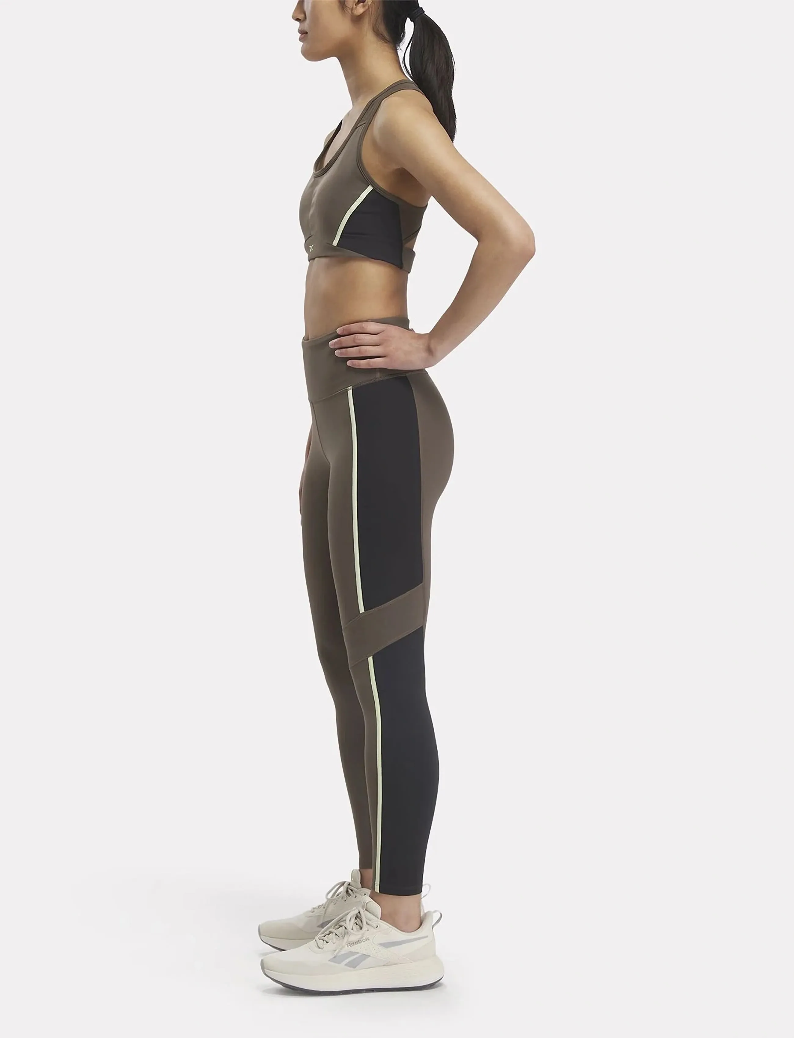 Reebok Performance - LUX HR TIGHT- C - volle länge - gro - 3