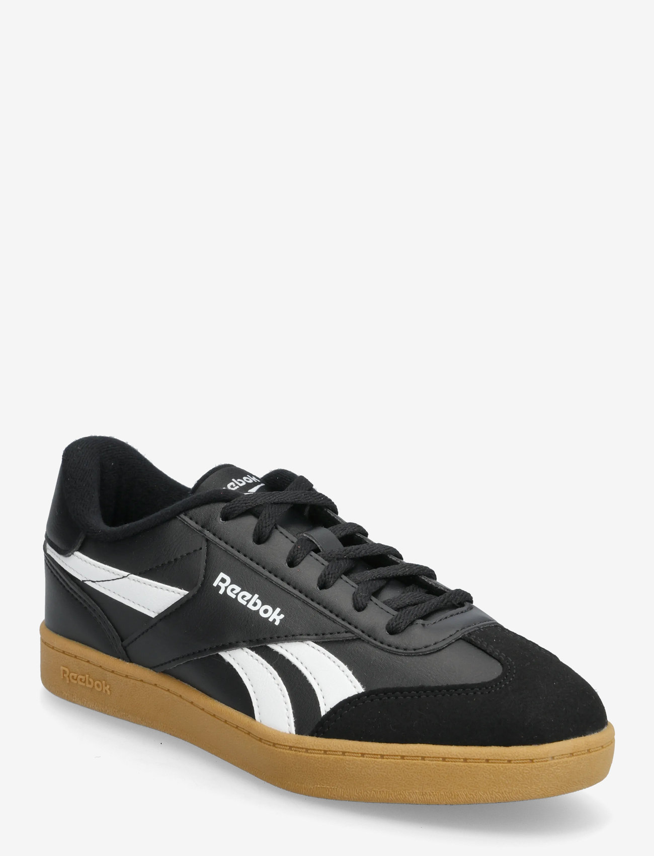 Reebok Performance - REEBOK SMASH EDGE - låga sneakers - black/white/rgum1 - 0
