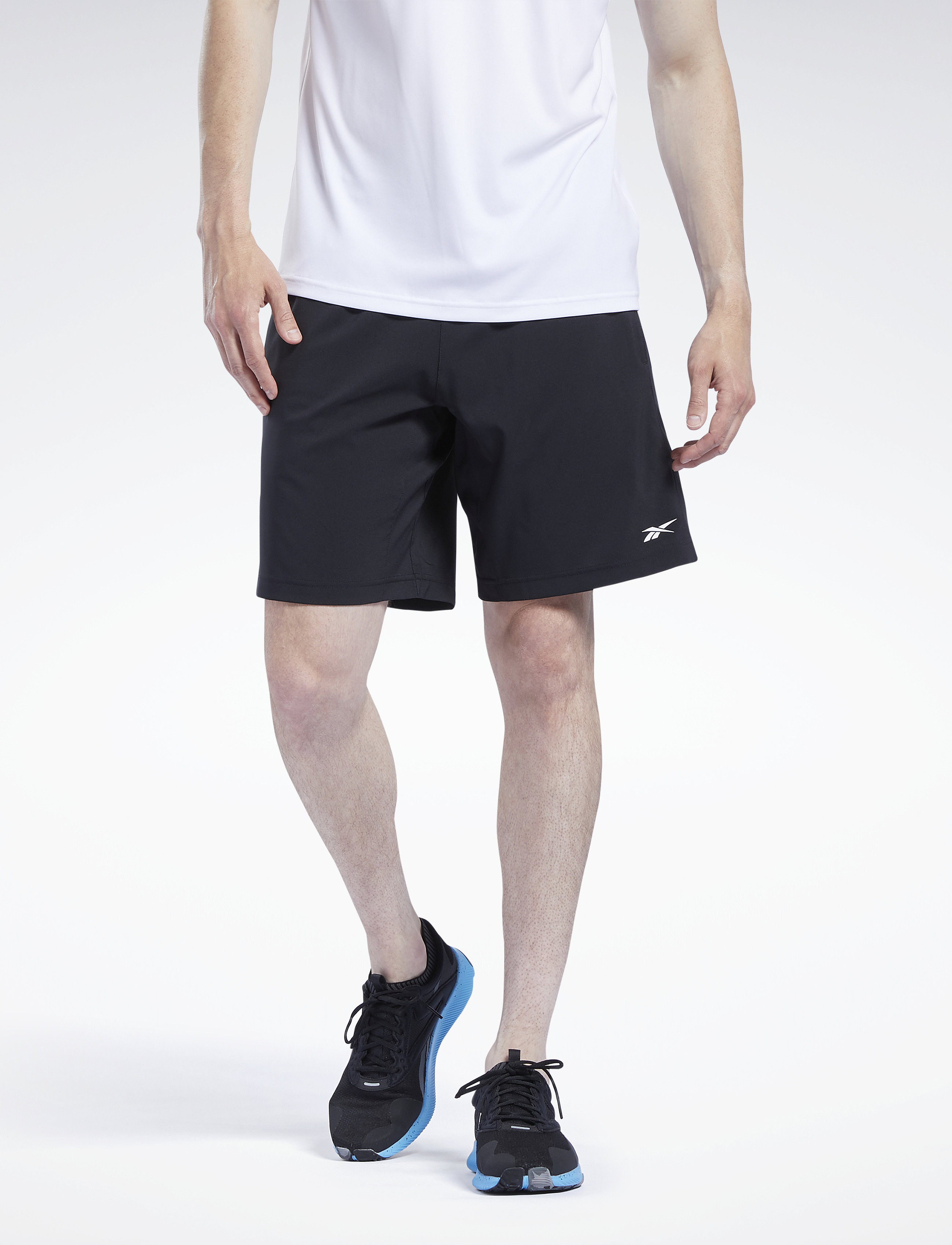 Reebok Performance Wor Woven Short, XS, Shorts, Schwarz - Sport Männerswear