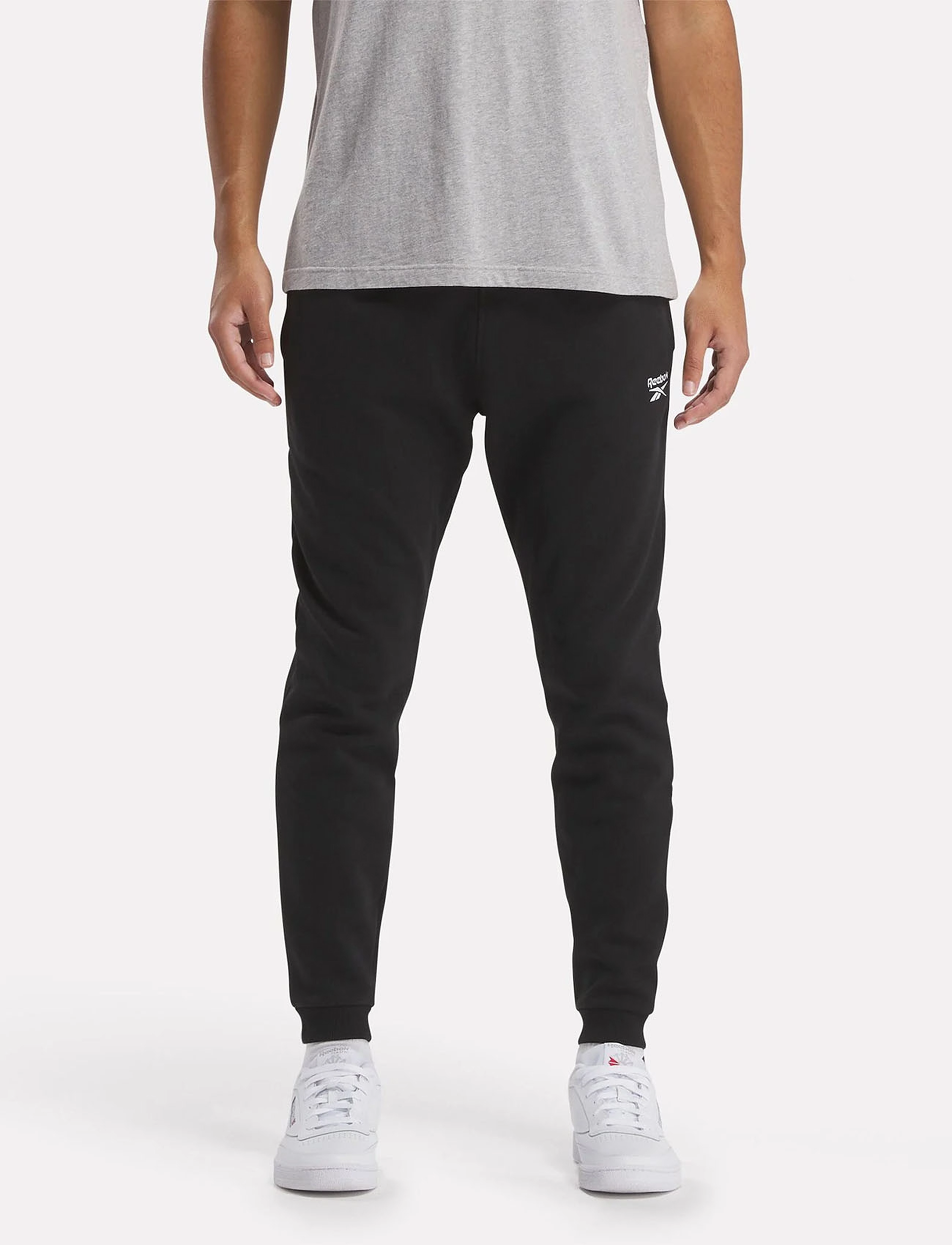 Reebok Performance Reebok Identity Small Logo Fleece J, Mænd, Fleece Joggingbukser, Sort, Str: XXL