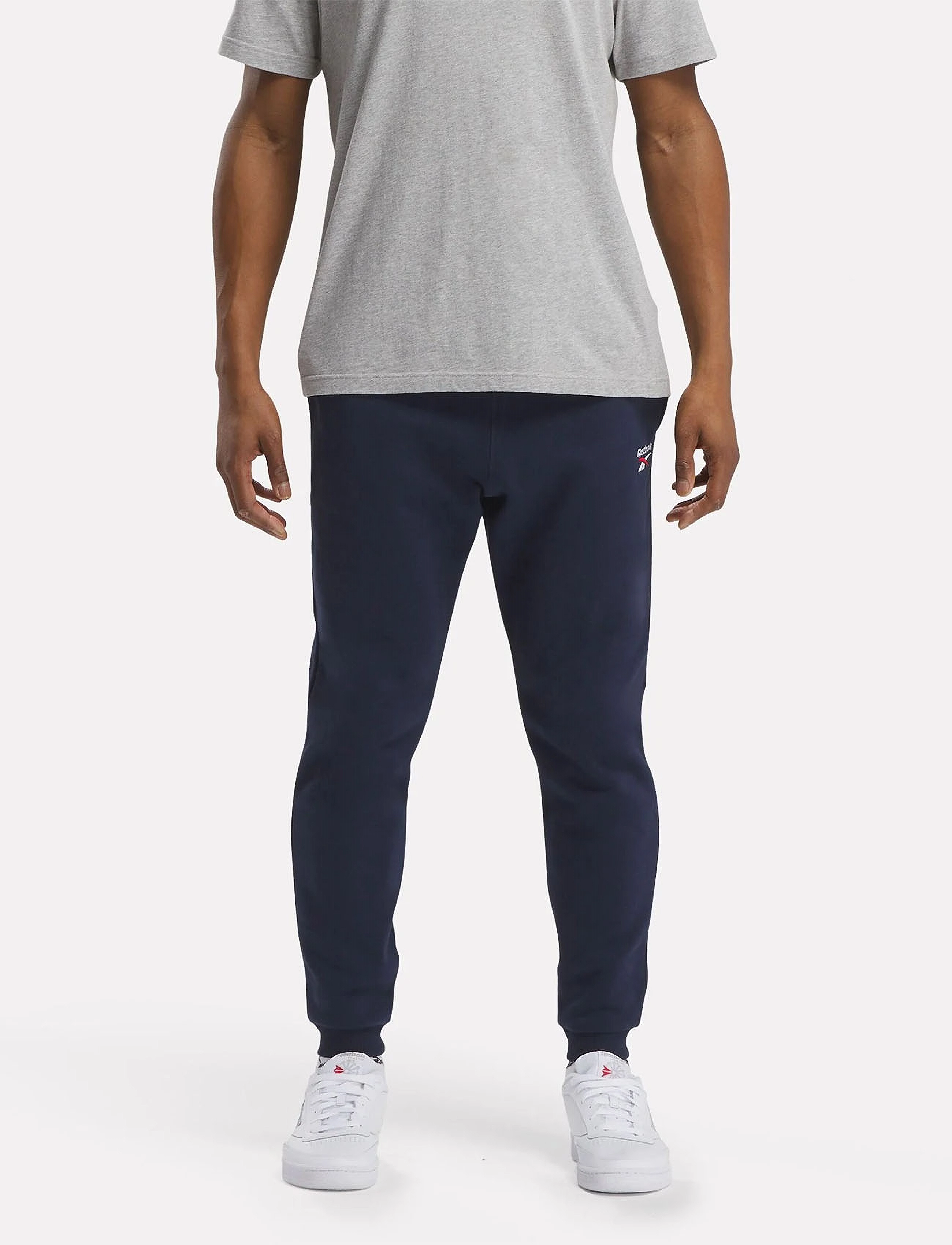 Reebok Performance Reebok Identity Small Logo Fleece J, Mænd, Fleece Joggingbukser, Navy, Str: XL