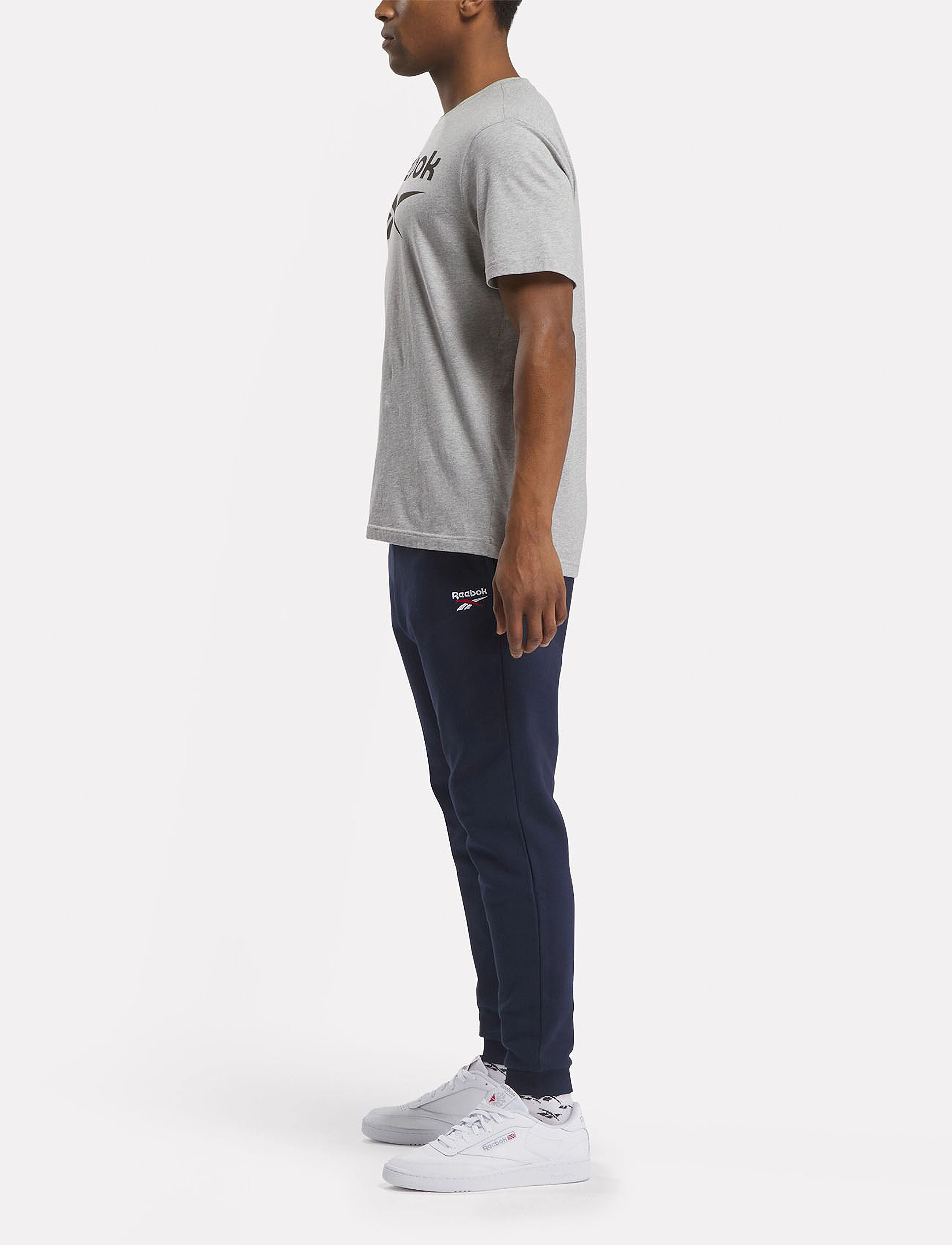 Reebok Performance - REEBOK IDENTITY SMALL LOGO FLEECE J - hosen - vecnav/vecnav - 5