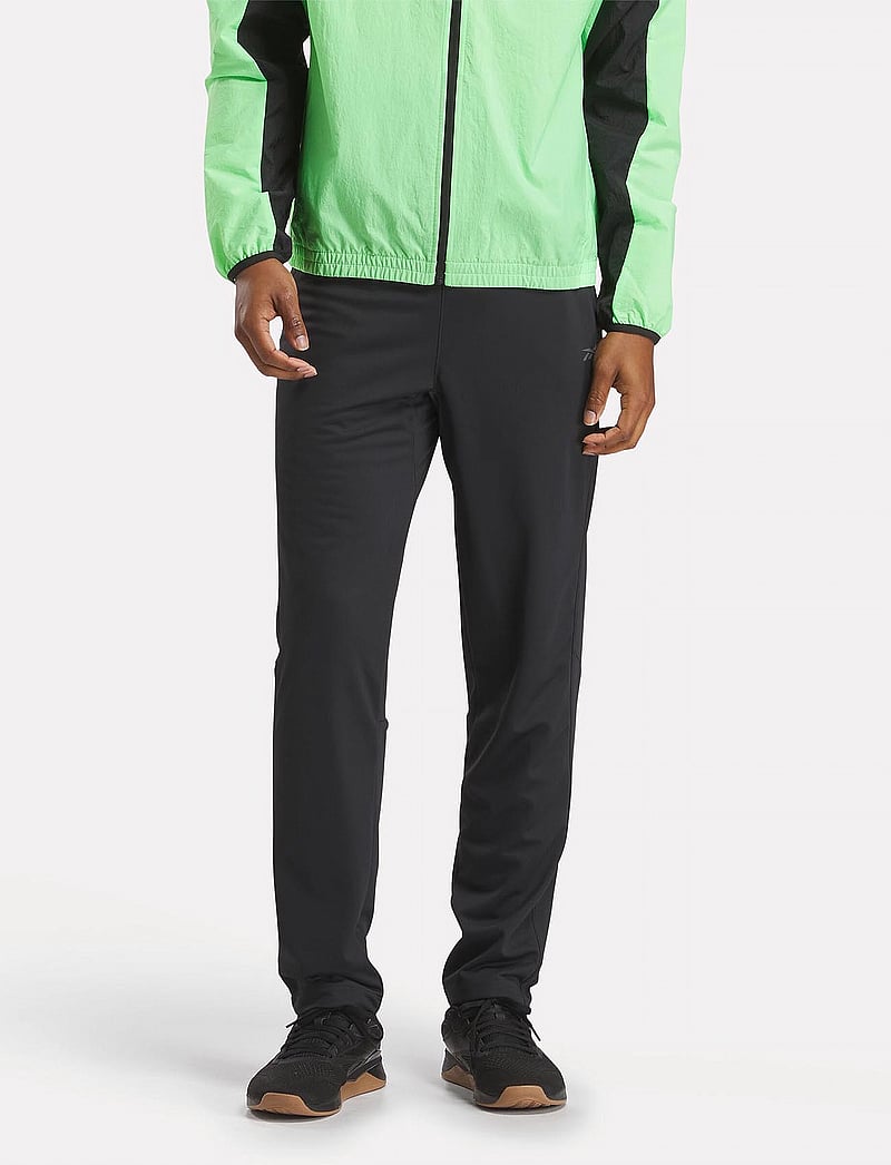 Reebok Performance - ID TRAIN KNIT PANT - träningsbyxor - black - 0