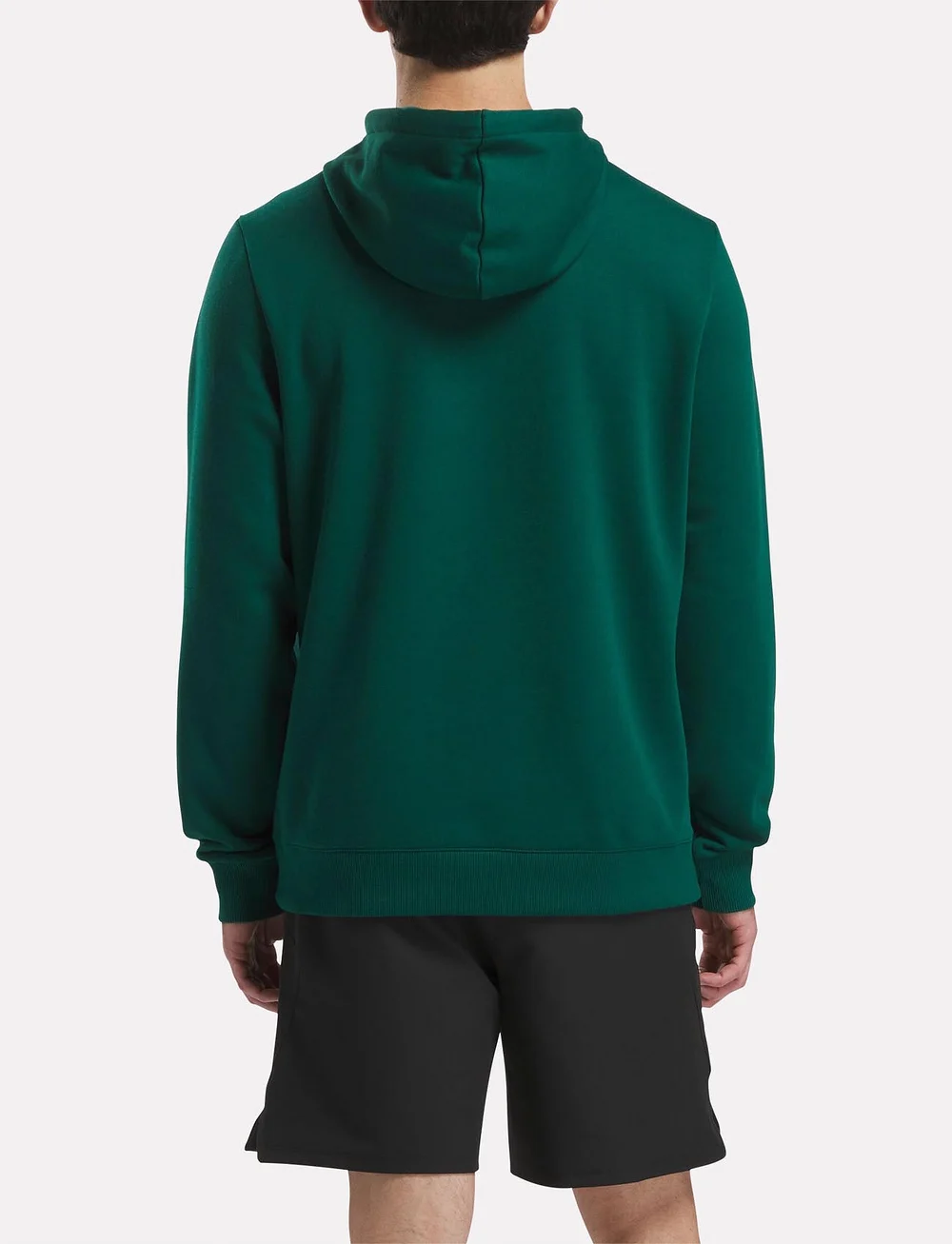 Reebok Performance - REEBOK IDENTITY SMALL LOGO FLEECE H - sweatshirts - collegiate green - 4