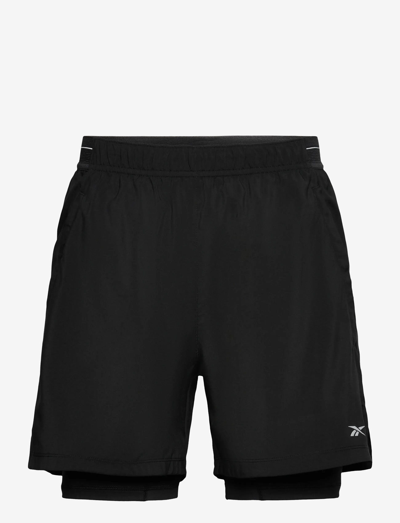 Reebok Performance - ATHLETE SPEED 7.5 2-IN-1 SHORT - laufshorts - black - 0
