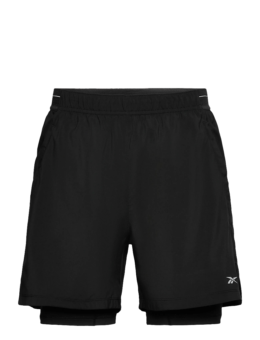 Reebok Performance - ATHLETE SPEED 7.5 2-IN-1 SHORT - løpeshorts - black - 0