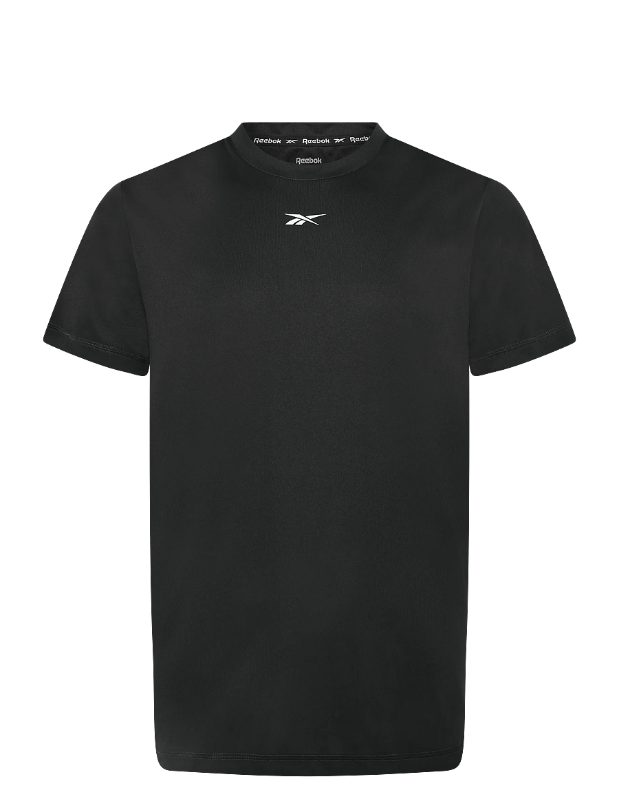 Reebok Performance - ID TRAIN SS TECH TEE - oberteile & t-shirts - black - 0