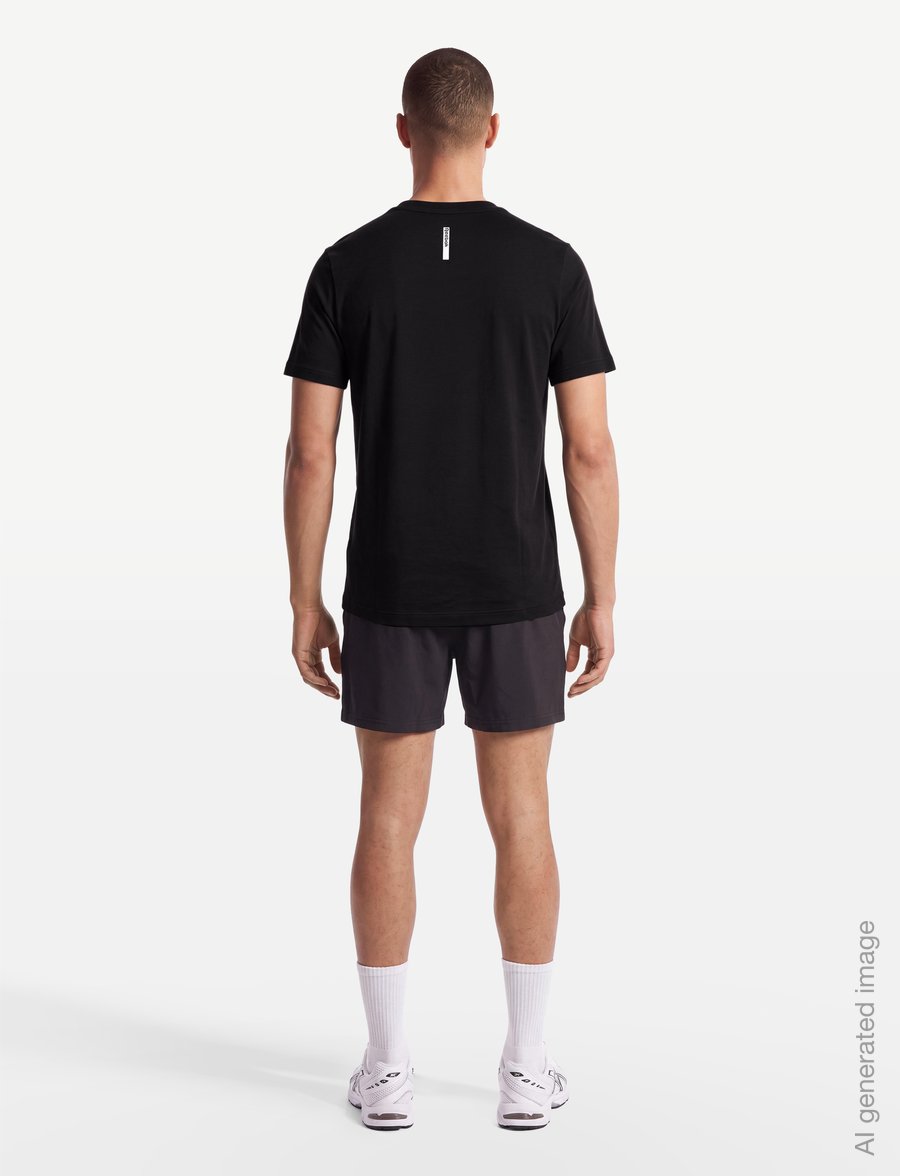 Reebok Performance - ATHLETE T-SHIRT - t-shirts - black - 4