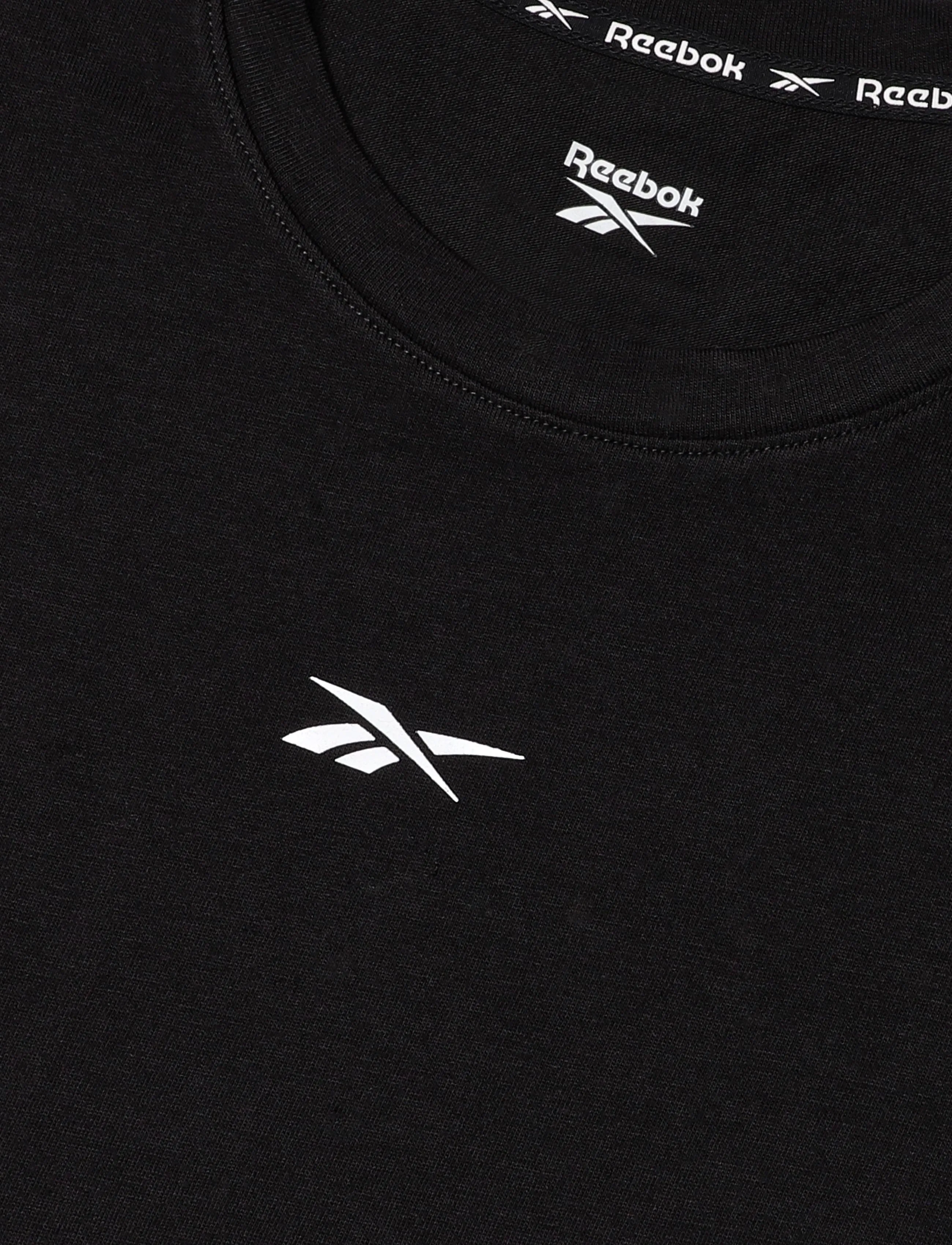 Reebok Performance - ATHLETE T-SHIRT - oberteile & t-shirts - black - 2
