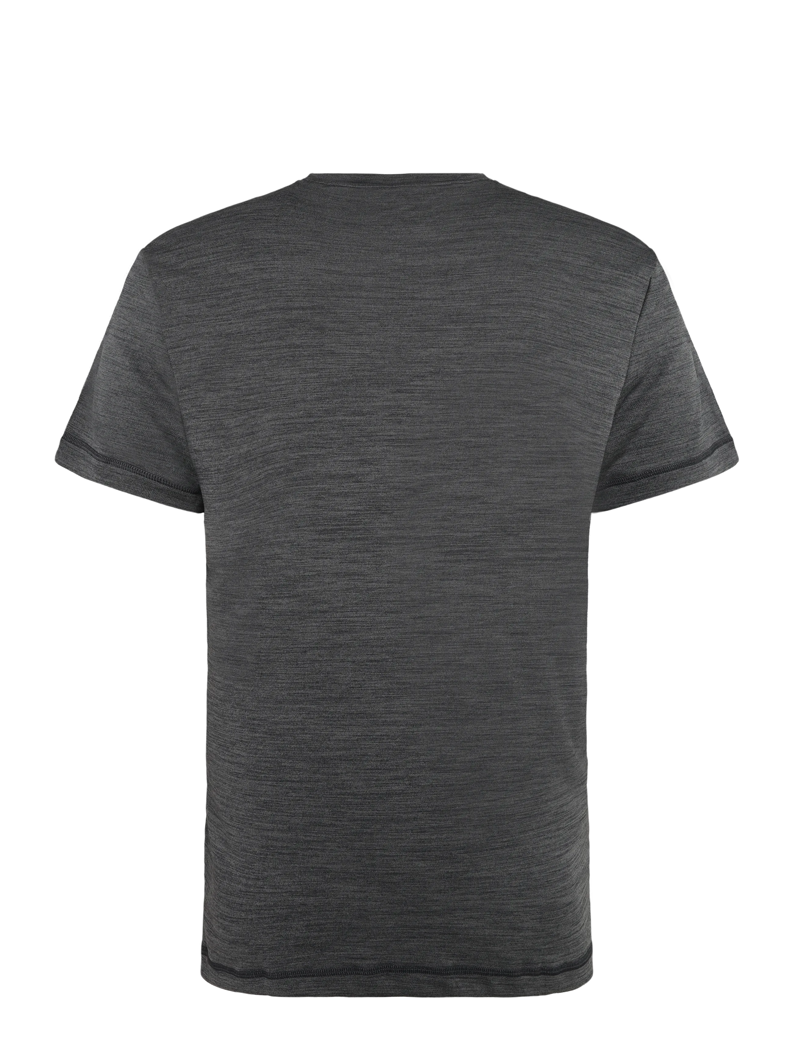 Reebok Performance - ID TRAIN MELANGE TECH TEE - alussärgid ja t-särgid - black melange - 1