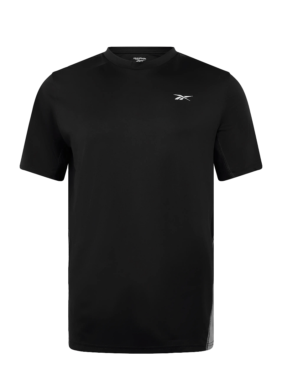 Reebok Performance - ID SHORT SLEEVE VECTOR T-SHIRT - oberteile & t-shirts - black/grey 4 - 0