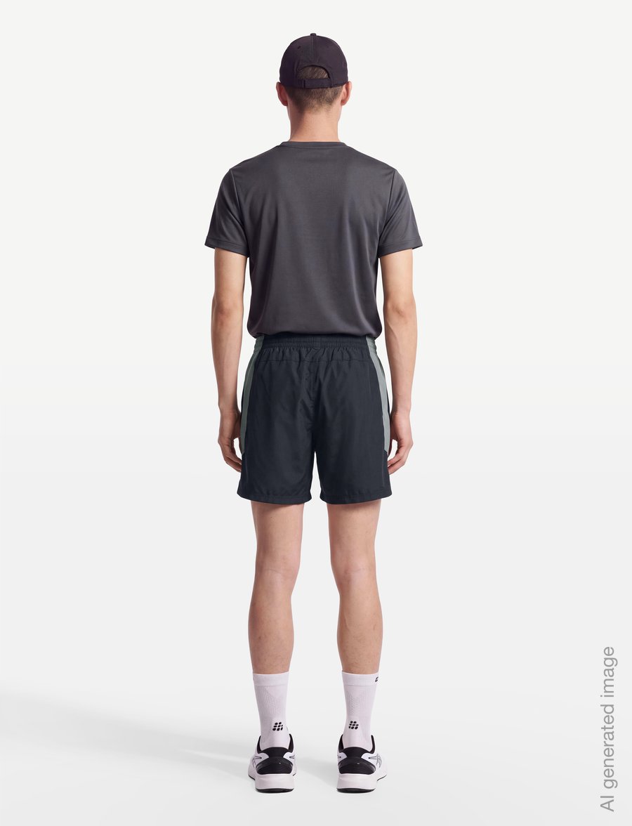 Reebok Performance - ID RUN 5" SHORTS - trainingsshorts - black/grey 4 - 4