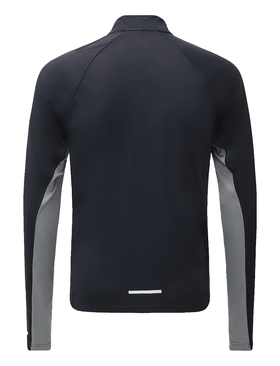 Reebok Performance - ID LONG SLEEVE VECTOR 1/4 ZIP T-SHIRT - pikkade varrukatega alussärgid - black/grey 4 - 1