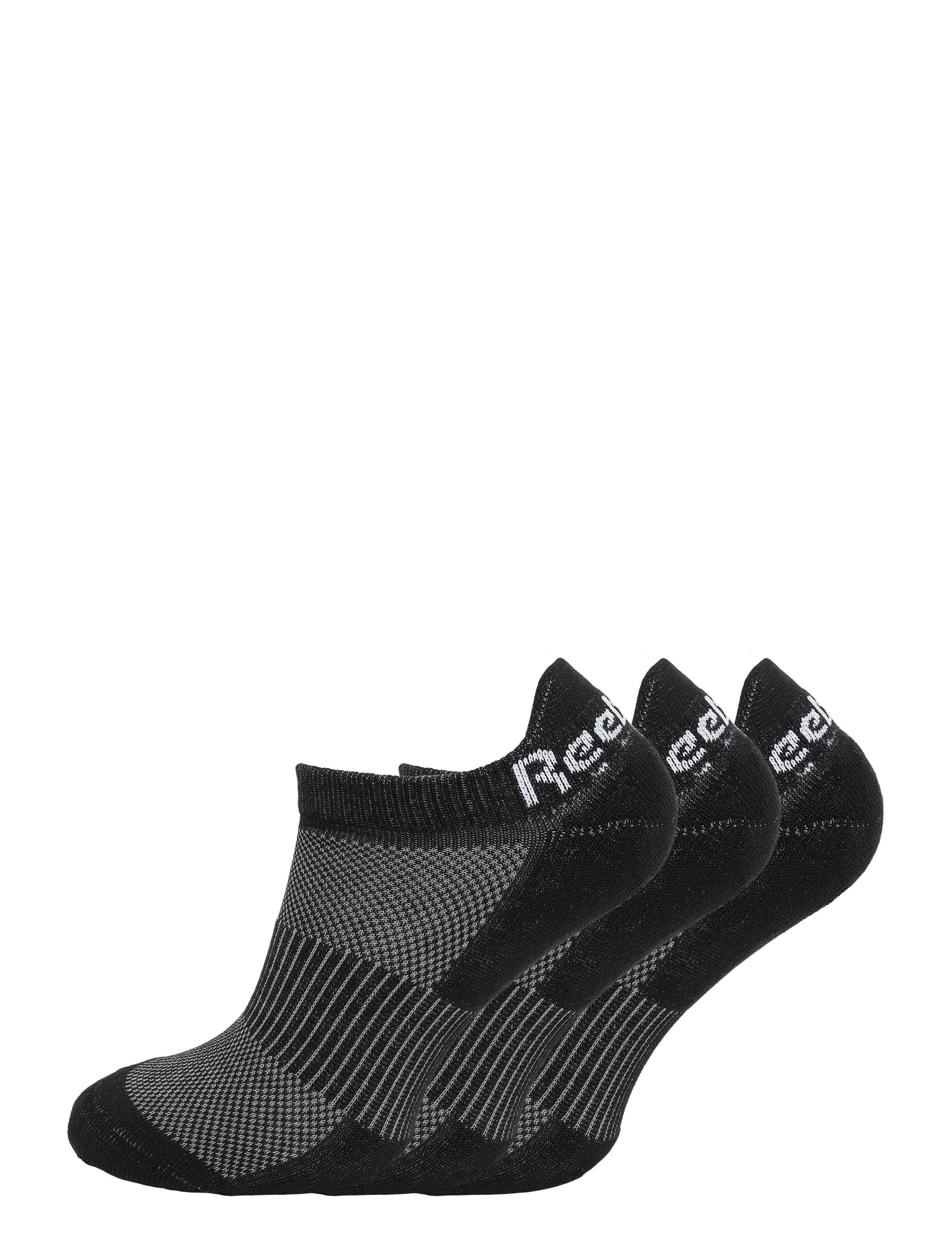 Reebok Performance LOWCUT 3 PP SOCKS - Uued tooted - WHT/GRY/BLK / black
