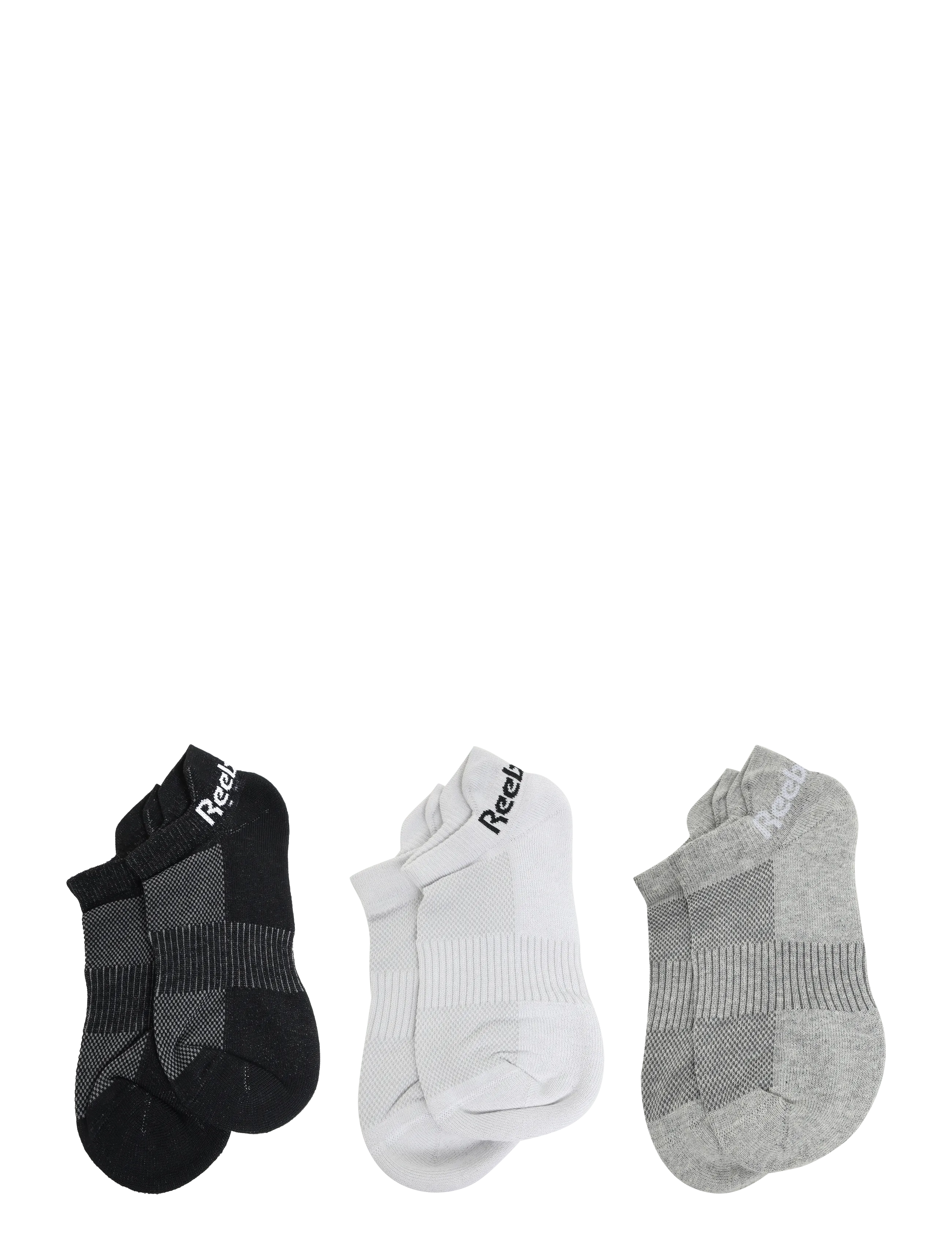 Reebok Performance - LOWCUT 3 PP SOCKS - wht/gry/blk - 1