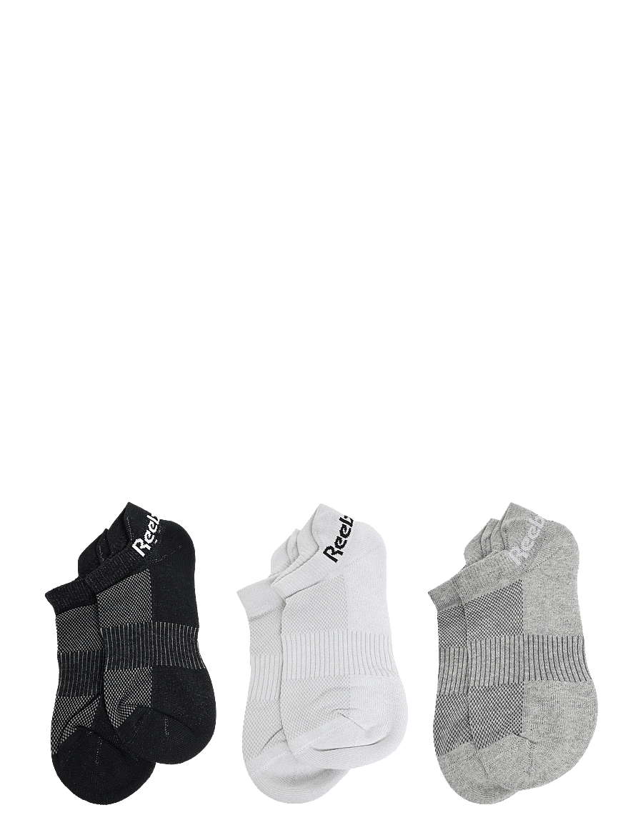 Reebok Performance - LOWCUT 3 PP SOCKS - sport socks - wht/gry/blk - 1