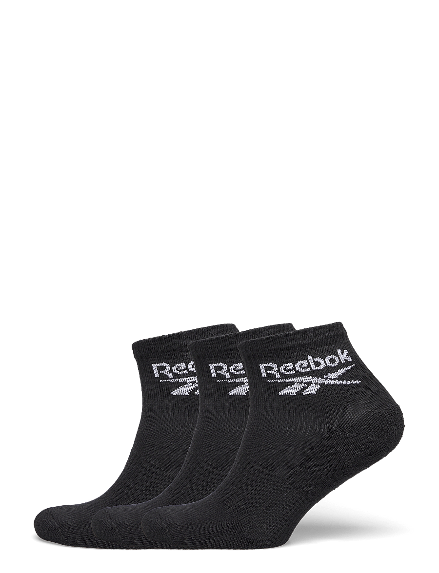 Reebok Performance - Sock Ankle with half terry - Íþróttasokkar - black - 0