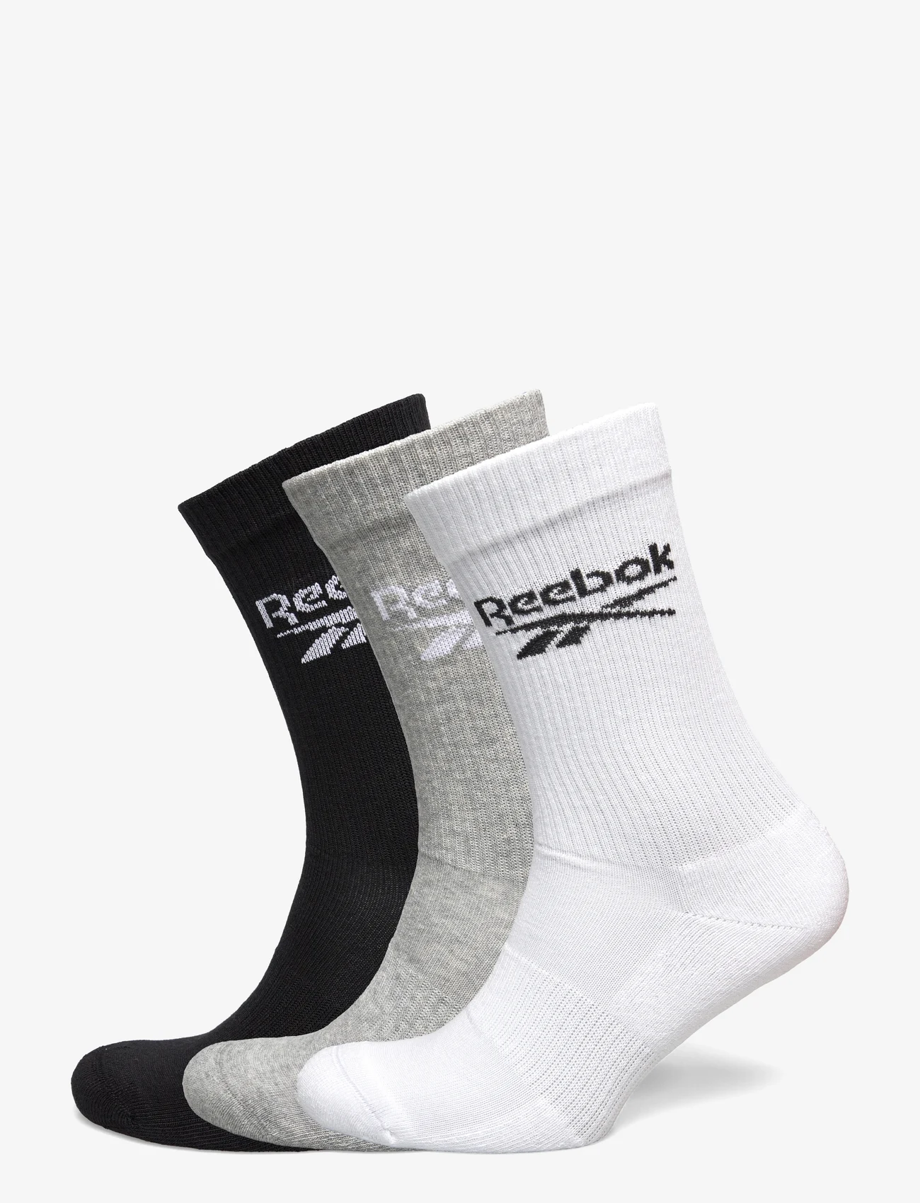 Reebok Performance - Sock Crew with half terry - najniższe ceny - mixed - 0