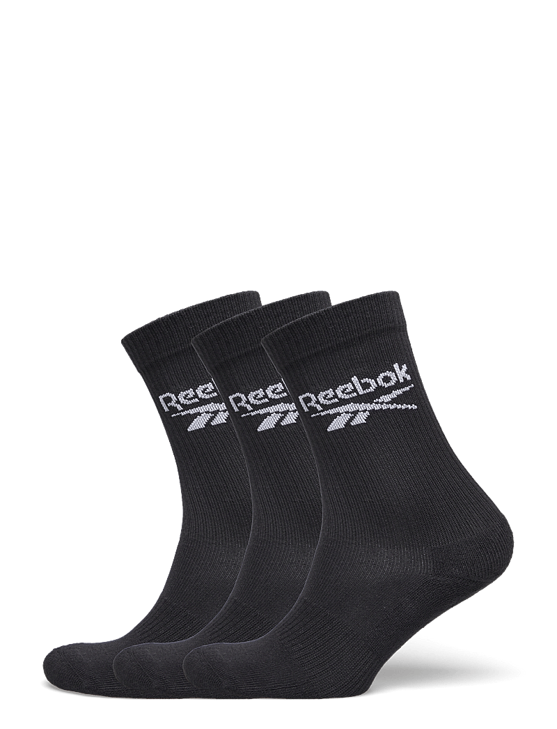 Reebok Performance - Sock Crew with half terry - träningsstrumpor - black - 0