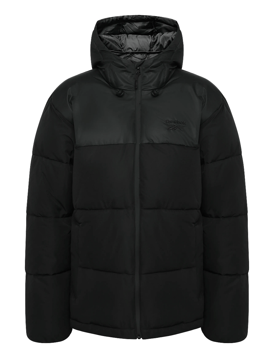 Reebok Performance - Erling Hooded Puffer Jacket - daunenjacken - black - 0