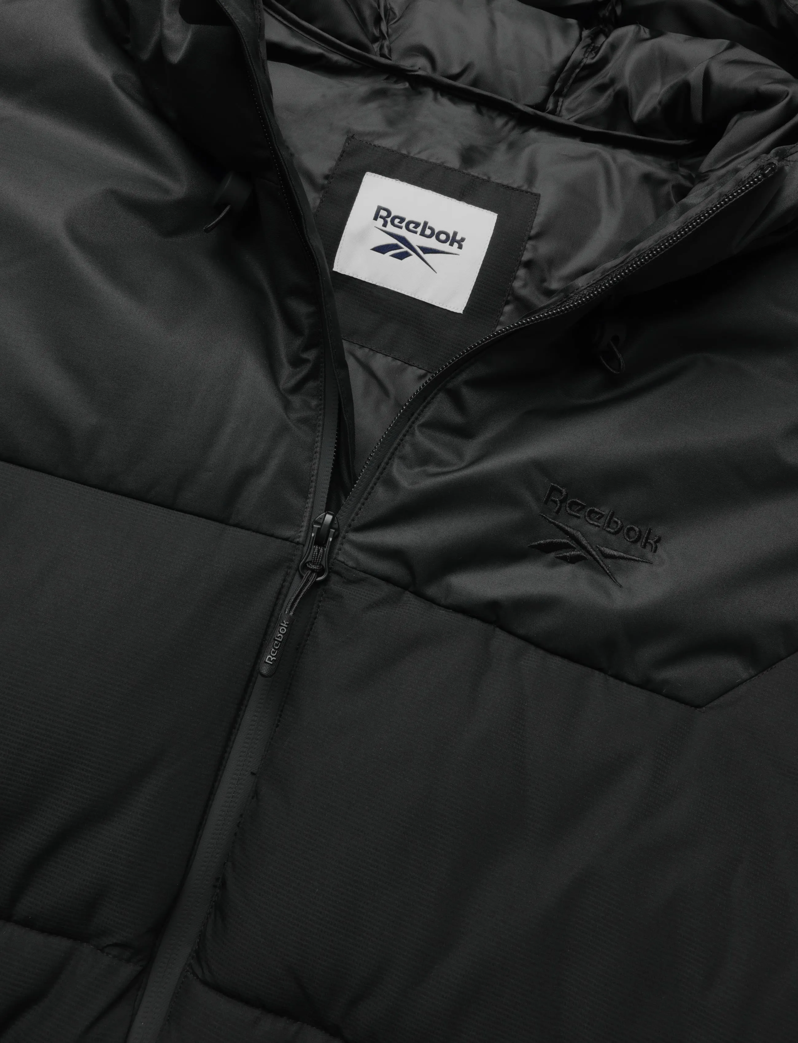 Reebok Performance - Erling Hooded Puffer Jacket - black - 2