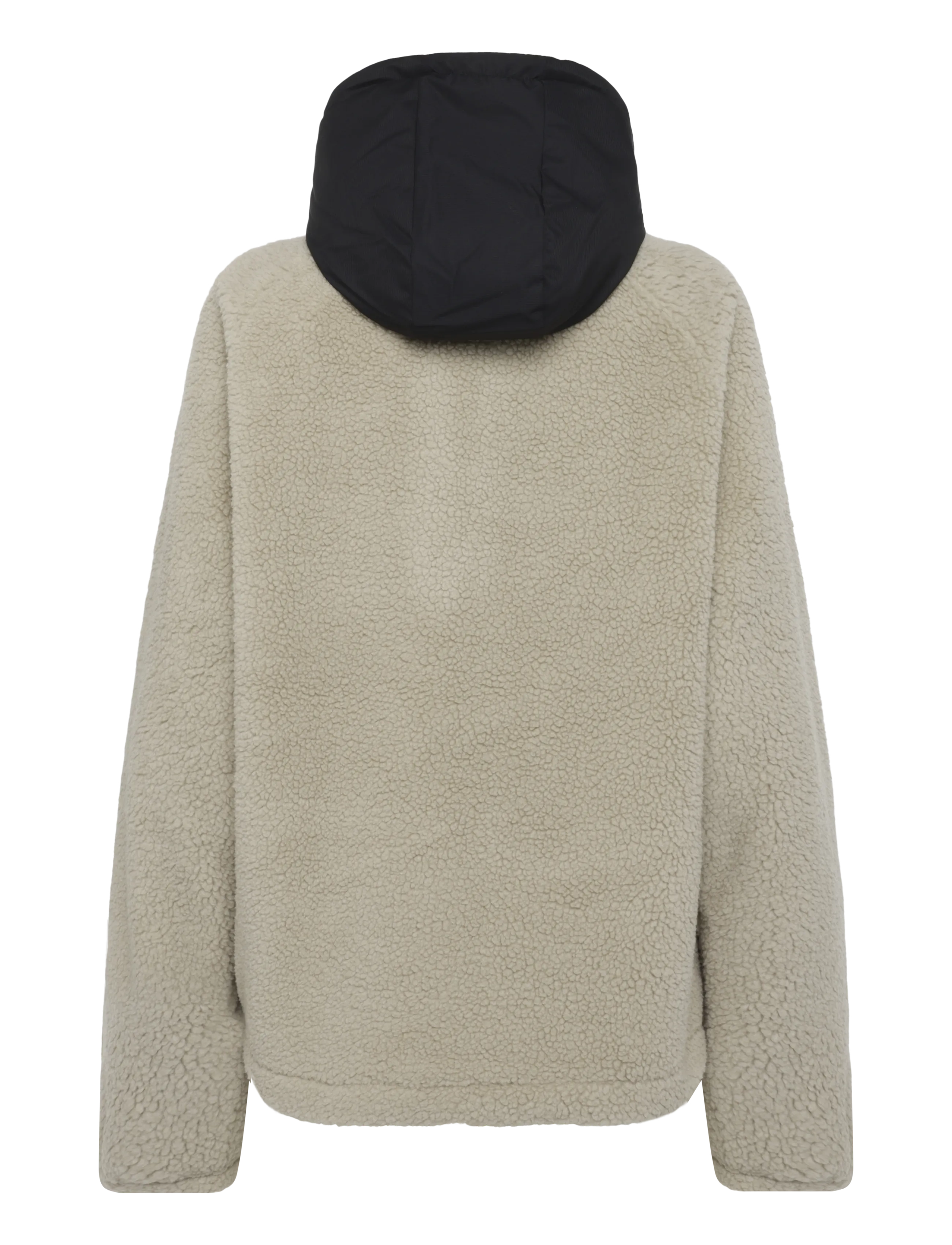 Reebok Performance - Osgood Hooded Sherpa Fleece - beige/black - 1