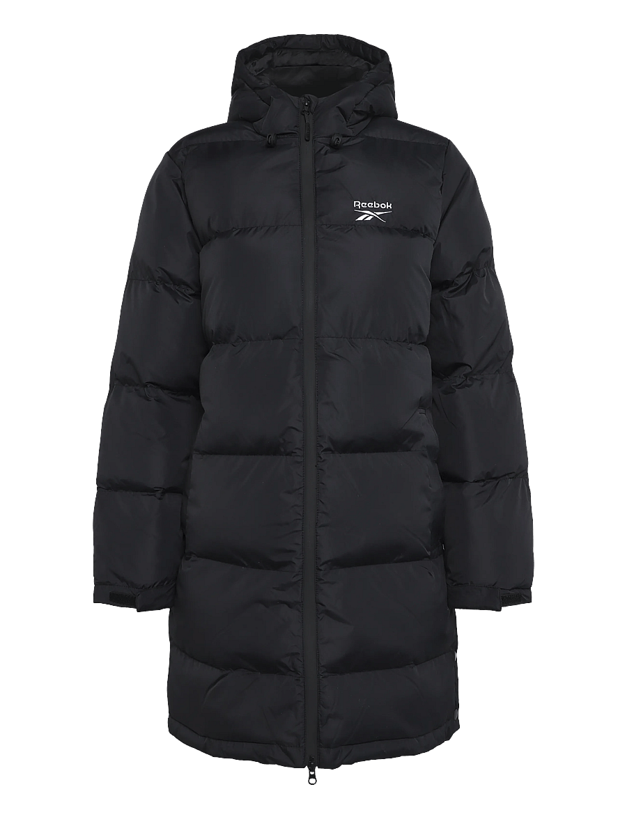 Reebok Performance - Rayna Long Line Puffer Jacket - daunenjacken - black - 0