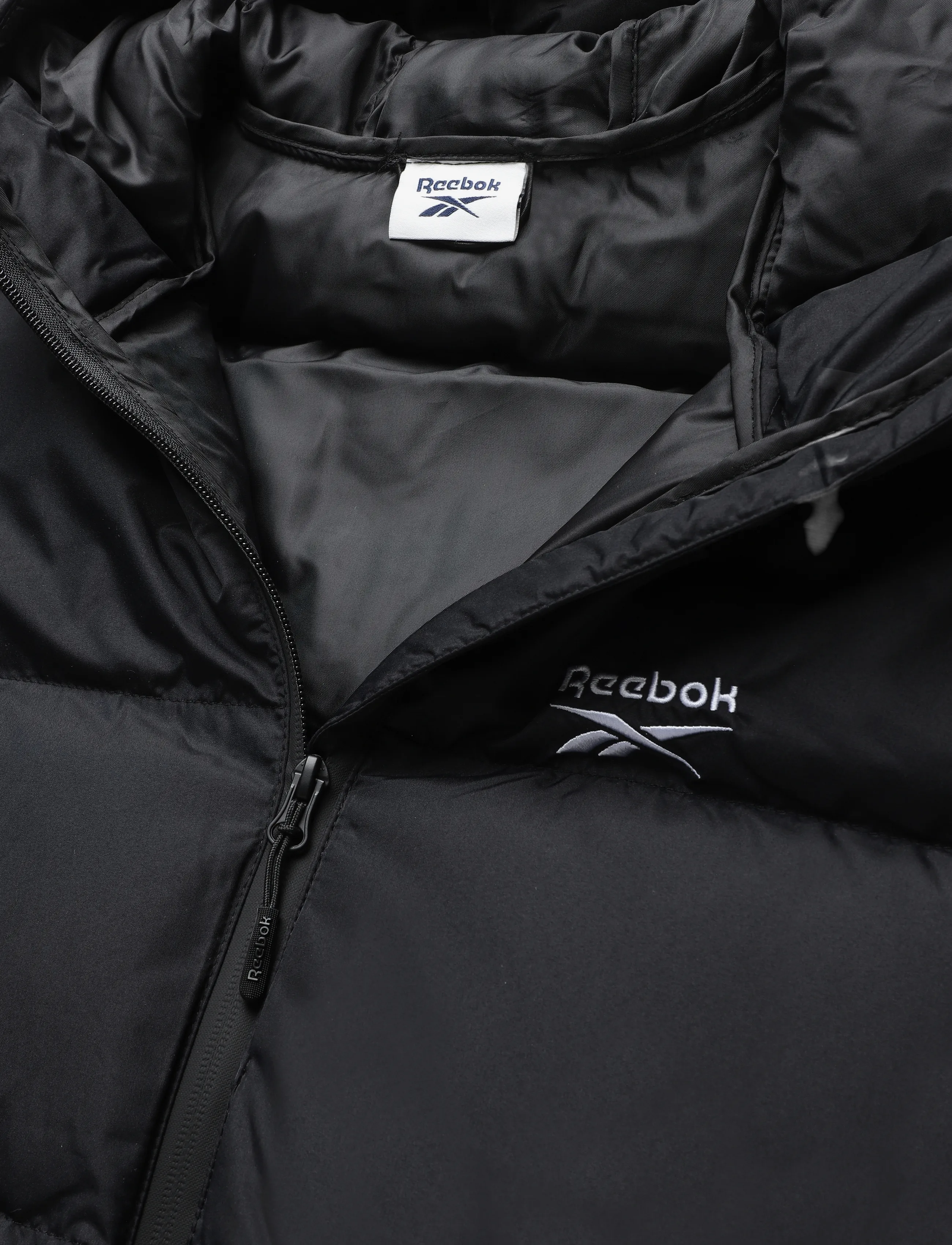 Reebok Performance - Rayna Long Line Puffer Jacket - daunenjacken - black - 2