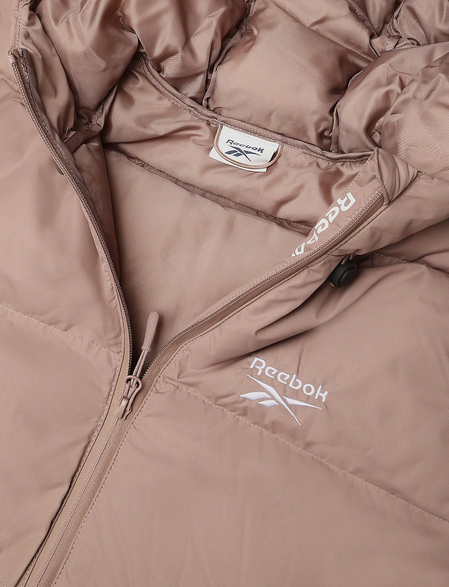 Reebok Performance - Rayna Long Line Puffer Jacket - dunjakker - light cocoa - 2
