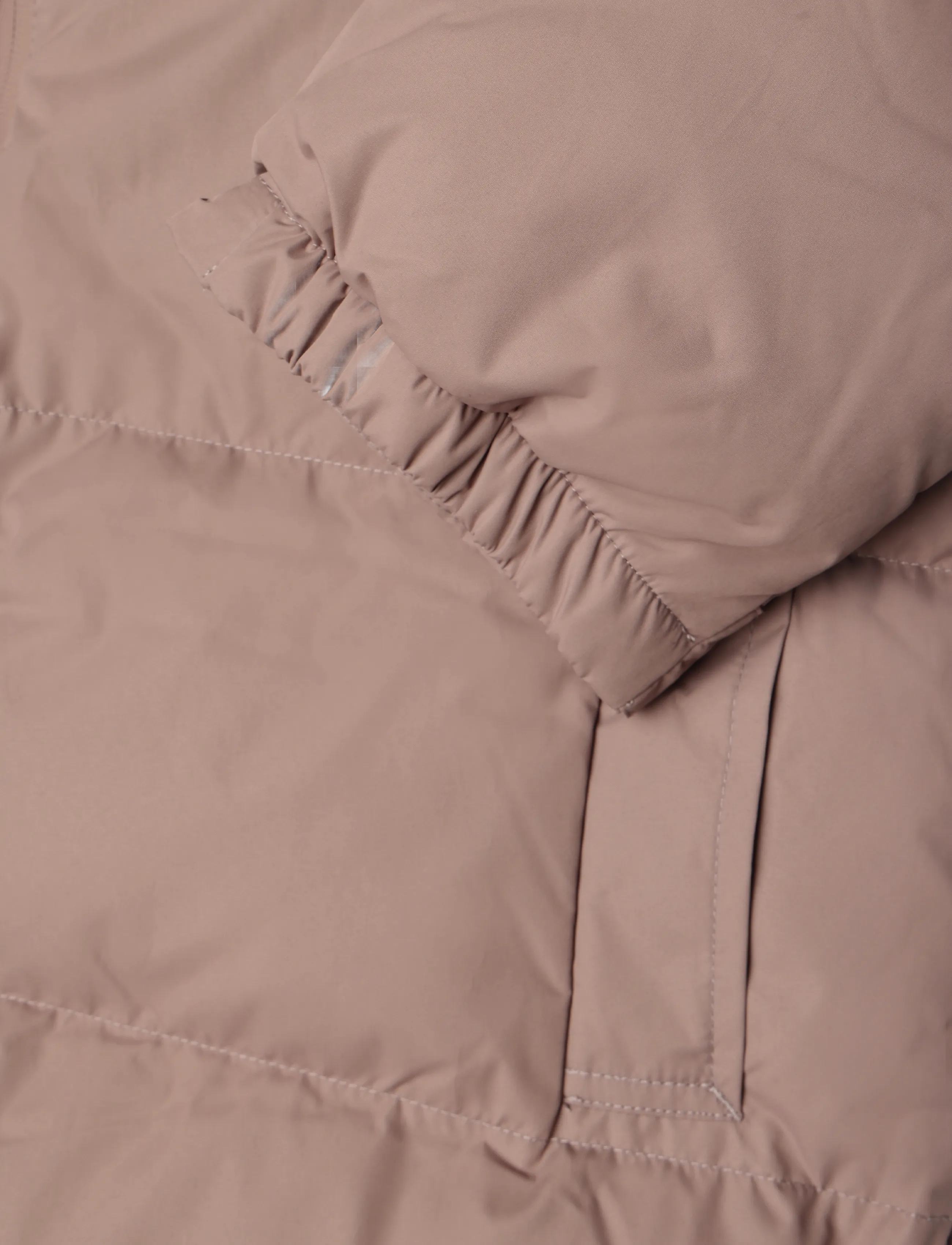 Reebok Performance - Rayna Long Line Puffer Jacket - dunjakker - light cocoa - 3