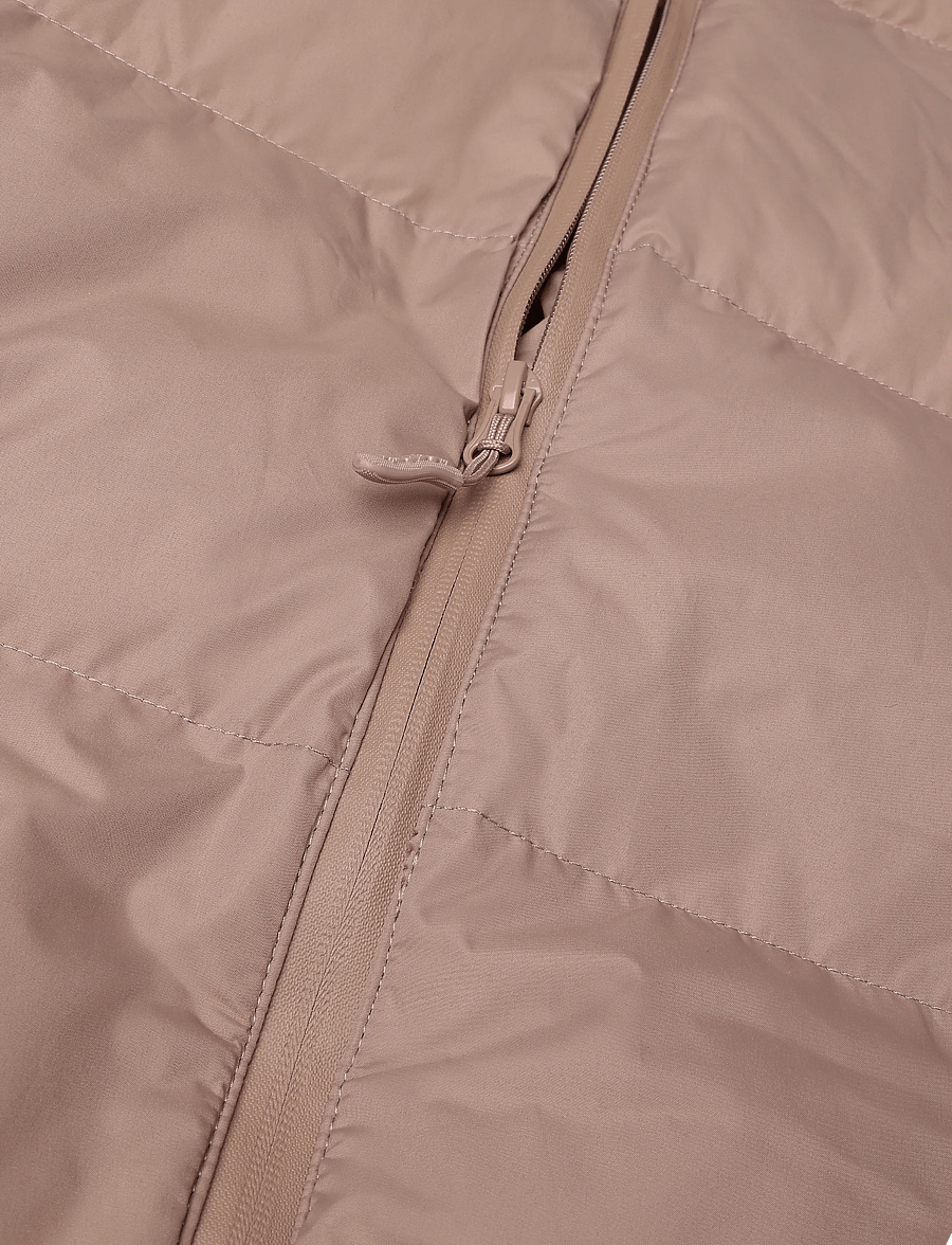 Reebok Performance - Rayna Long Line Puffer Jacket - dunjakker - light cocoa - 4