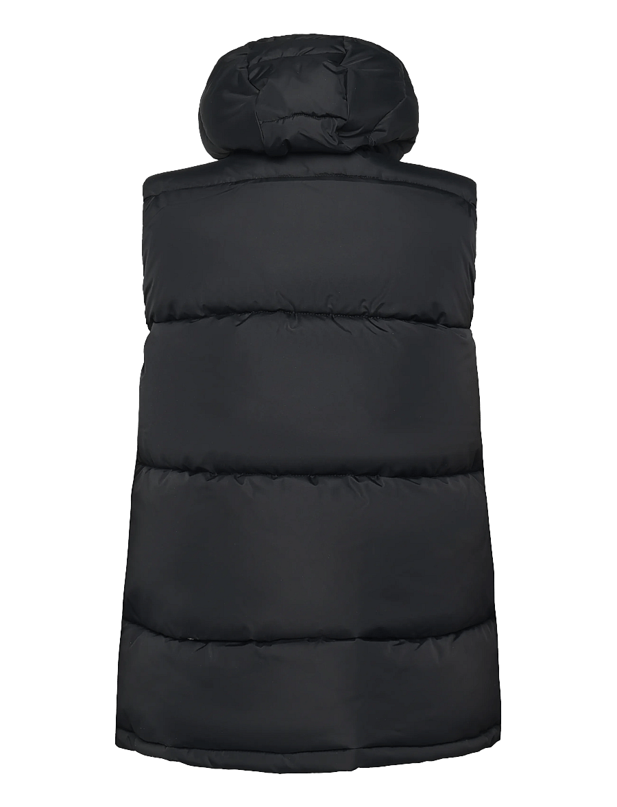 Reebok Performance - Rayna Hooded Puffer Gilet - overtøj - black - 1